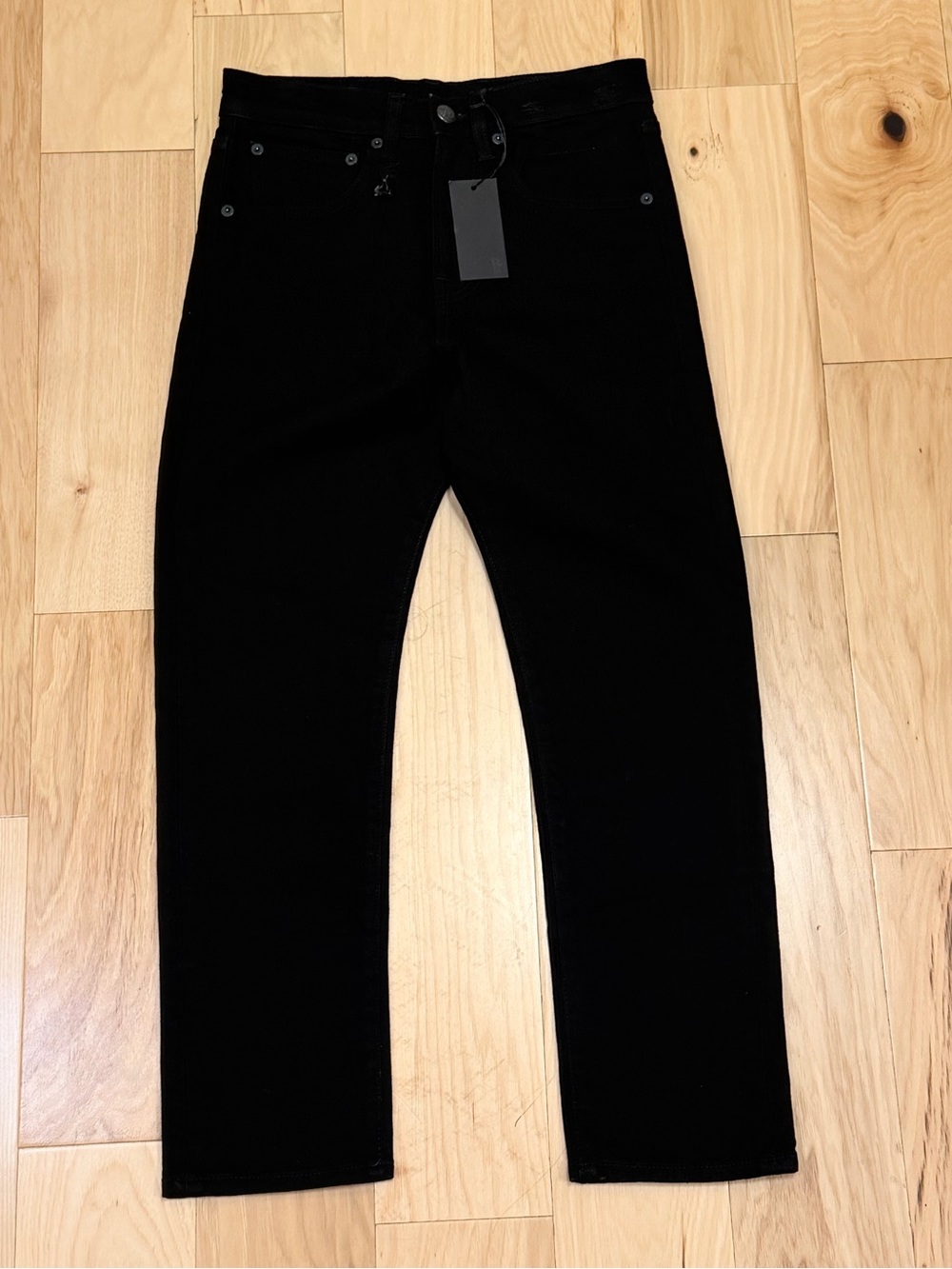 NWT R13 Women’s Ankle Drop Denim Skinny Jeans in Washed Black